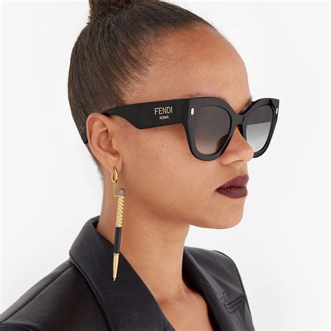 fendi wrap stripes sunglasses|Women's Designer Sunglasses .